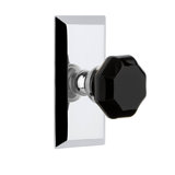 Grandeur Concealed Screw Mechanism Geometric Knob with Rectangle Rosette