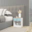 Sydnea 1 Drawer Bedside -1558635114