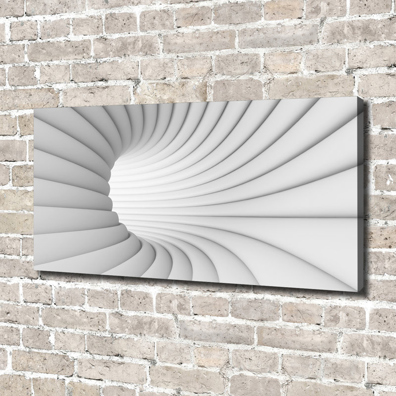 Abstraction Tunnel - Wrapped Canvas Print