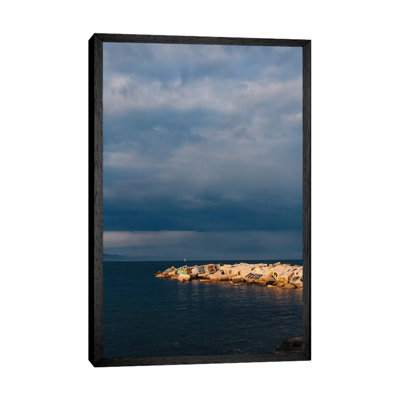 Barcelona Coast V by Bethany Young - Print on Canvas