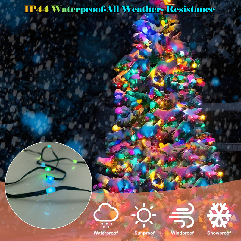 Christmas Lights For Tree With 200Leds