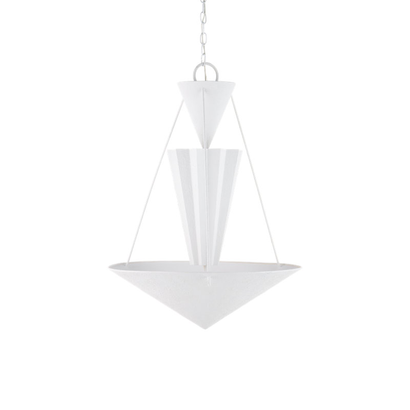 Empyrean 1 - Light Wrought Iron LED Chandelier