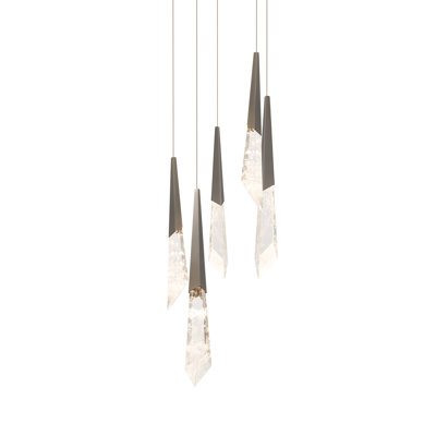 Solitude 5 - Light LED Cluster Pendant