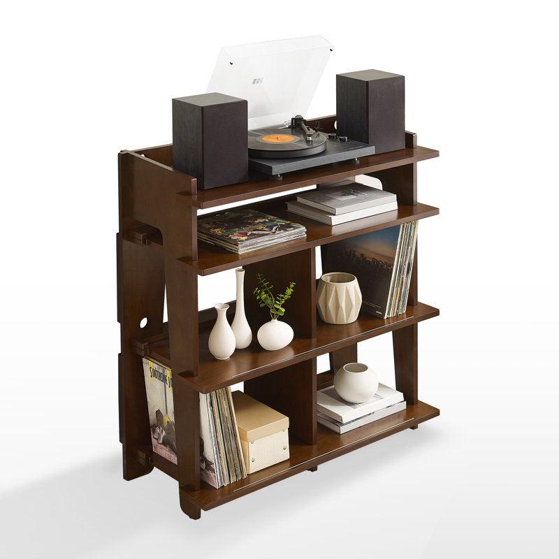 Tablettes multimédia Soho, Acajou