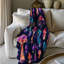 Maritime Beacon Patterns - 1 Piece Premium Sherpa Blanket-101790903-101791077