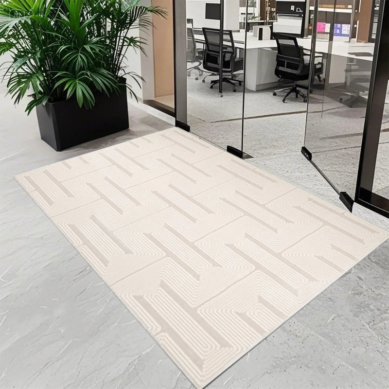 Large Shaggy Rugs Non Slip Living Room Hallway Fluffy Bedroom Carpet Mats, Rectangle 240 x 320 cm
