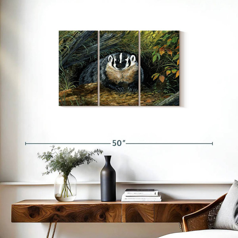 Brampt Wisconsin Badger, 20" H x 33" W