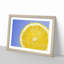 Lemon Slice - Picture Frame Painting Print-55582697-55582702