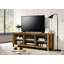 Meuble télé en bois avec tablettes ouvertes pour téléviseurs de 70 po ou moins-55523028