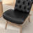 Brijin Faux Leather Wingback Chair