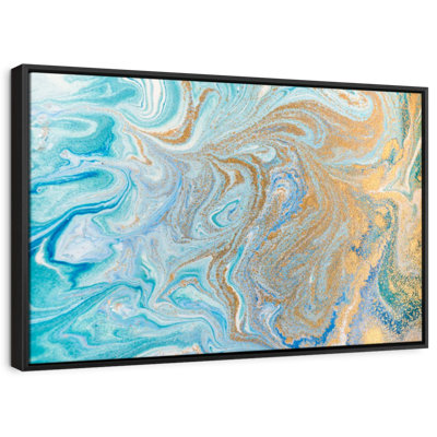Abstract Marble Canvas Print