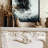 Solid Wood Freestanding Fireplace-1266636011