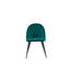 Chaise d'appoint rembourrée capitonnée en bois manufacturé-1313168008