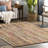 Lovetto Bohemian Handmade Braided Red Rug-1539469773