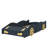 A Racing Car-Inspired Platform Bed With Built-In Wheels And Storage Compartments-107294696-107294695