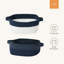 Beachcrest Home Meaghan Wool / Felt Decorative Bin