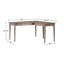 Bureau en L en bois massif Malani-1988075061