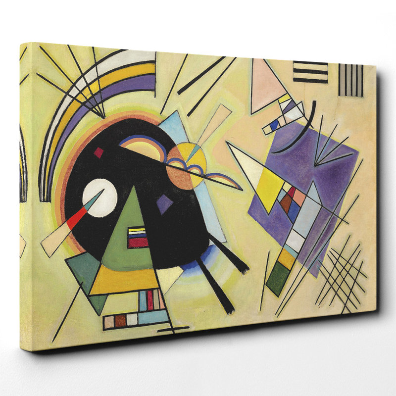 Wassily Kandinsky - Wrapped Canvas Painting, 70cm H x 100cm W