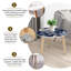 Ensemble de 2 tables basses gigognes Triangle