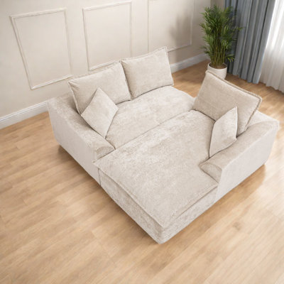 Canapé modulaire Compression Chenille