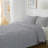 Pleat Polyester 3-Piece Comforter Set-104343068-104343073