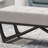 Stylish Grey Upholstered With Button Design, Frame, 47.48"W X 17.61"D 16.61"H Elegant Bench Waffle Stitch, Upholstered, ,