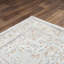Tapis oriental ivoire et gris-750305671