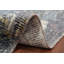Tapis moderne abstrait 5 x 8 avec texture d'aspect vieilli