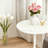 Modern White Round Dining Table And Coffee Table,24" MDF Top With Sturdy Metal Pedestal Base-1332402890-1332402934-1332402929