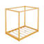 Lit plateforme à baldaquin avec pieds de support-2001547684-2001547685