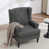 Dark Gray Linen Blend