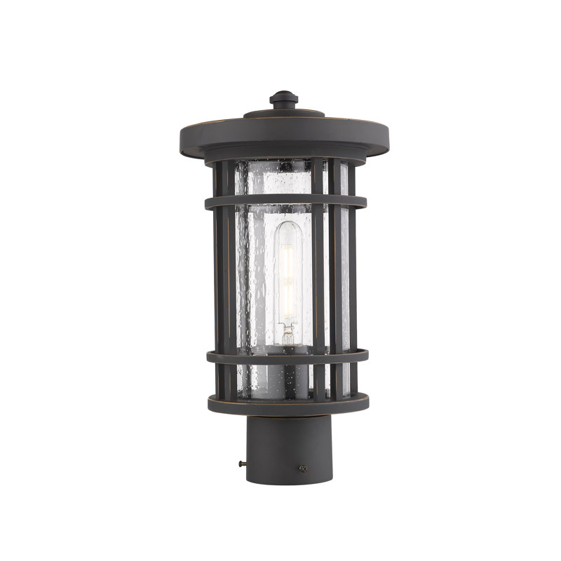 Maag Seeded Pier Mount Light, Oil Rubbed Bronze