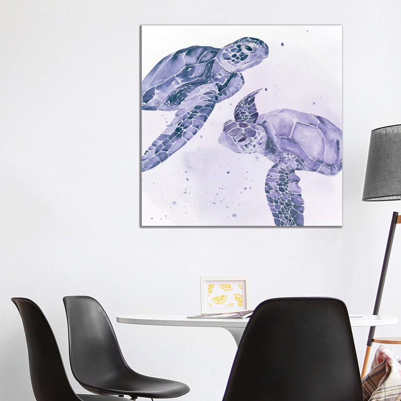 Underwater Halcyon IV by Jennifer Paxton Parker - Wrapped Canvas Gallery-Wrapped Canvas Giclée, 93.98 cm H x 93.98 cm W