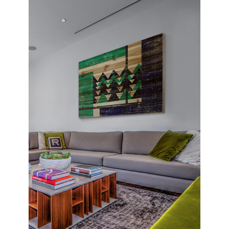 No Frame Print on Wood, 61cm H x 91cm W