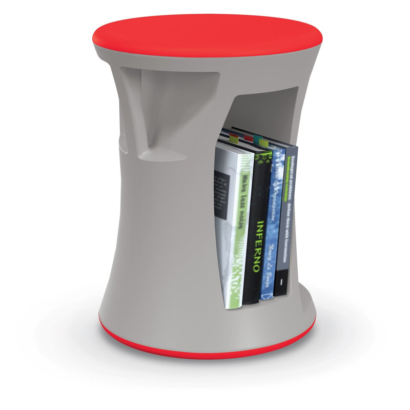  Tabouret Hierarchie Flipz, Rouge