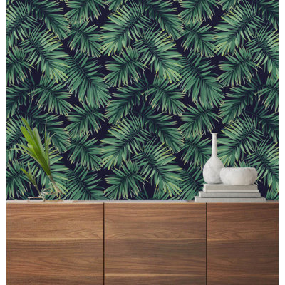 Barrick Peel & Stick Floral Roll