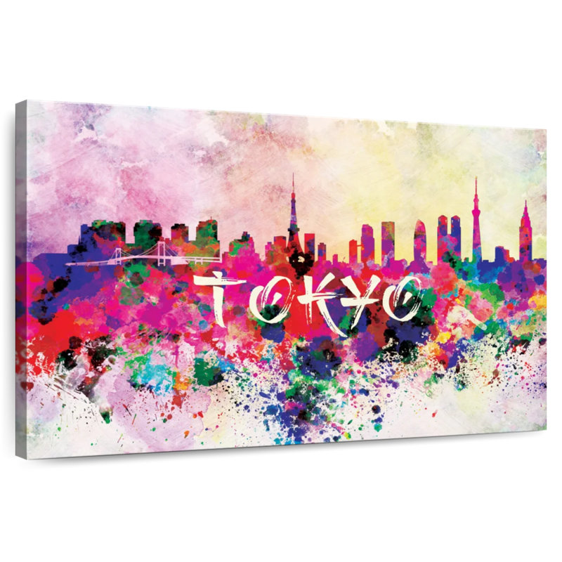 Sireci Festive Modern Tokyo, 8" H x 12" W