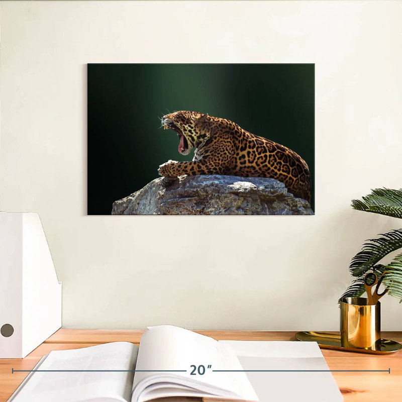 Brampt Feisty Jaguar, 8" H x 12" W