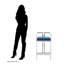 Carwell Upholstered Counter Stool with Metal Frame-1602584622-1602584616