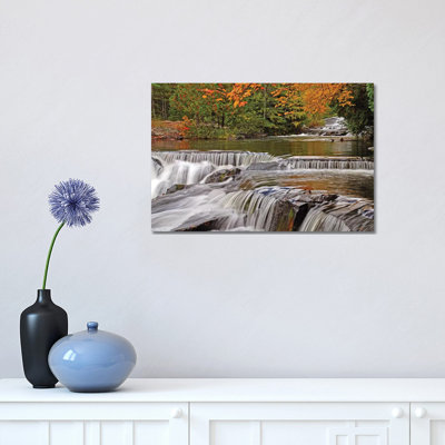 Autumn Cascades by Brian Wolf - Wrapped Canvas Print