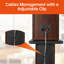 Wood Universal Desktop Speaker Stand(Set Of 2)