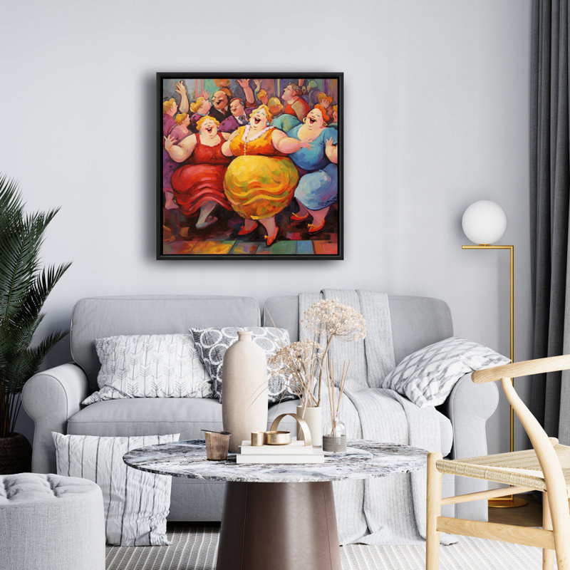 Live Dance Print On Canvas