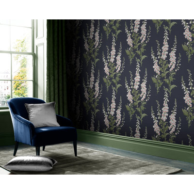  Papier peint Foxglove Midnight