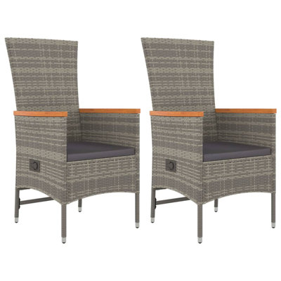 Wigburga Patio Dining Armchair with Cushion