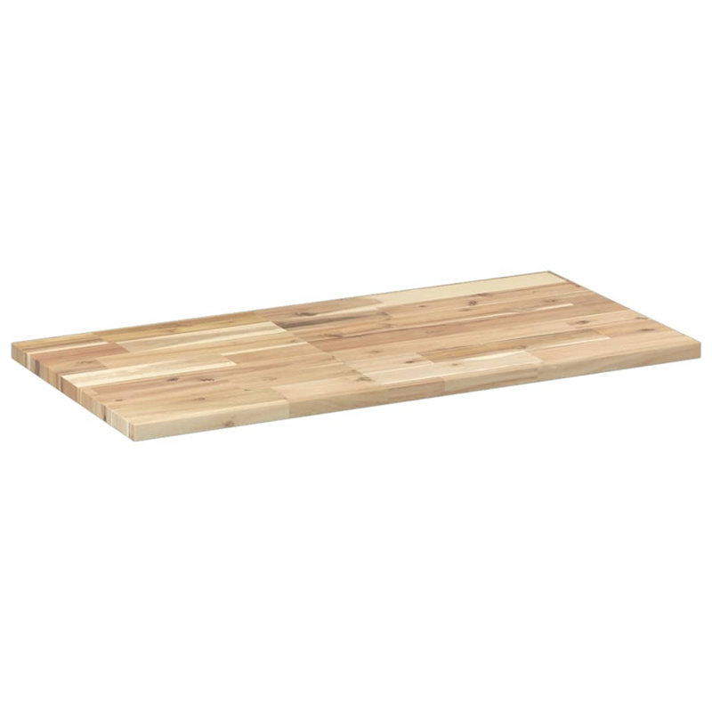 Lyly Solid Wood Table Top, 2cm H x 80cm W x 40cm D,  Natural