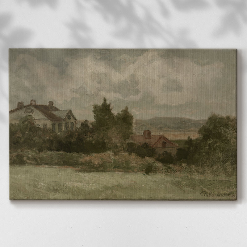 Paysages rétro-DCCXVII -Galerie enveloppée Cavas, 40 x 60