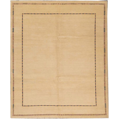 Wool Area Rug in Beige