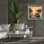  «Sunsets At The Lake» par Jim Baldwin, art mural sur toile, 37 po x 37 po-1233696372