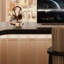 78.74"+47.24" Black L-Shaped Solid Wood Office Sets