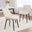 Faux Leather Upholstered Metal Dining Chair-957567222-957567179